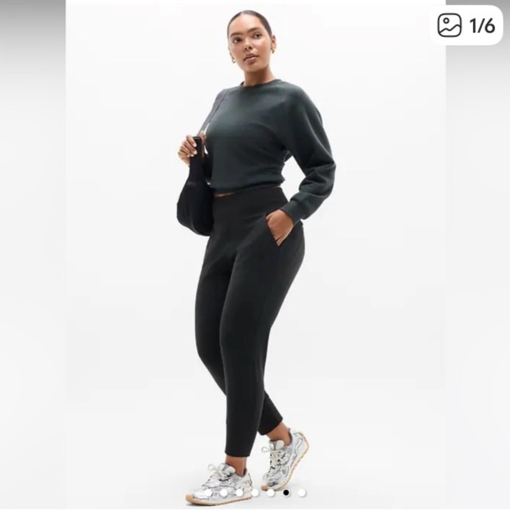 Athleta 2X Venice Black Jogger Pant
